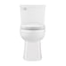 Glacier Bay Power Flush 1-piece 1.28 GPF Single-Flush Elongated Toilet in White