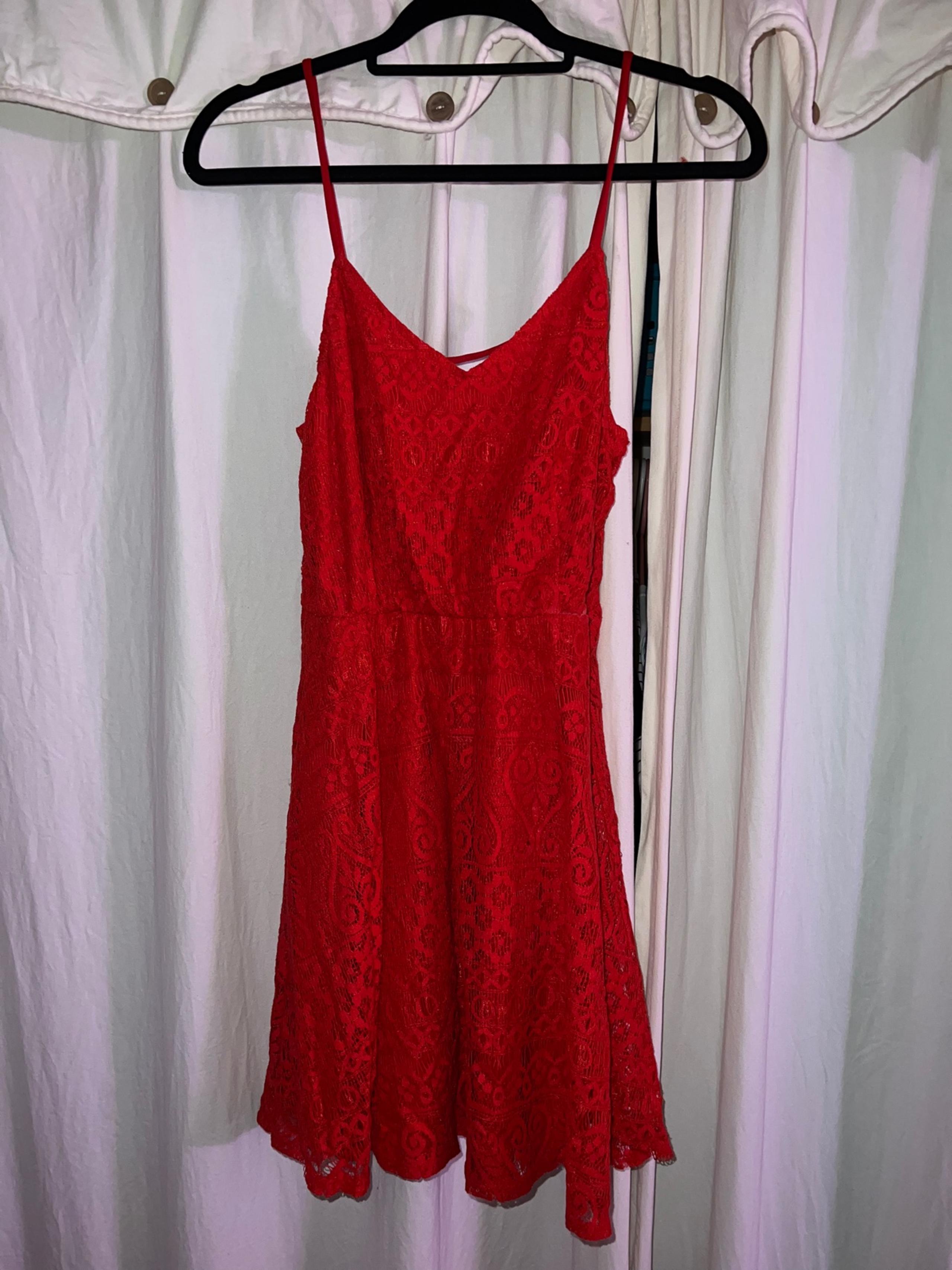 Adelyn Rae Eyelet Dress Size