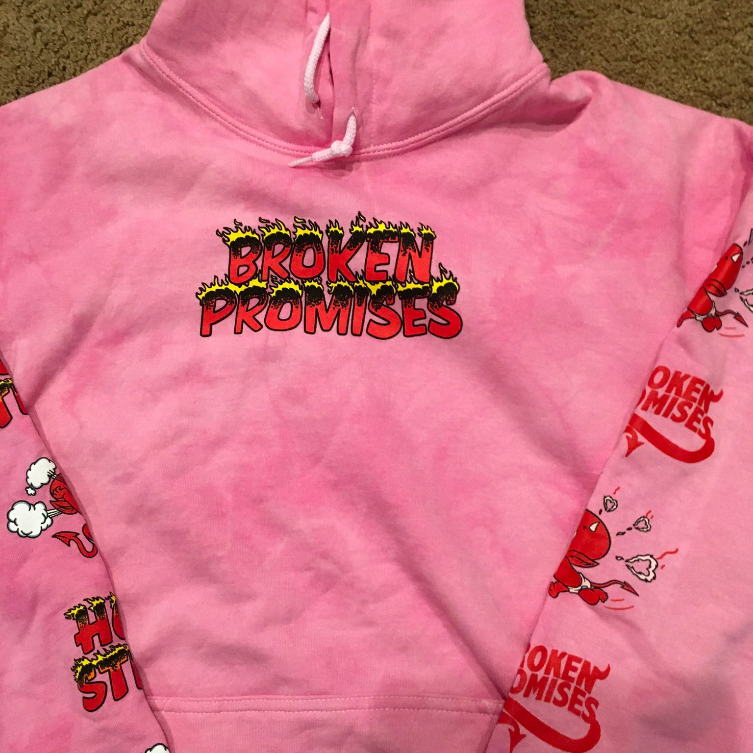 Broken Promises Hooded sweatshirt L