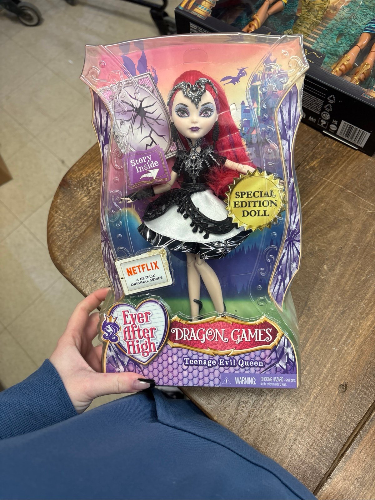ever after high teen raven dragon games