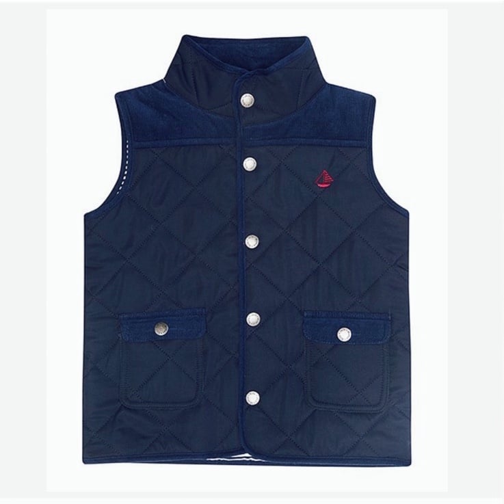 Jojo Maman Bebe navy vest 5/6