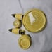 INEKE Victoria BC Drip Pottery Glaze BC Canada Green Yellow Kitchenware