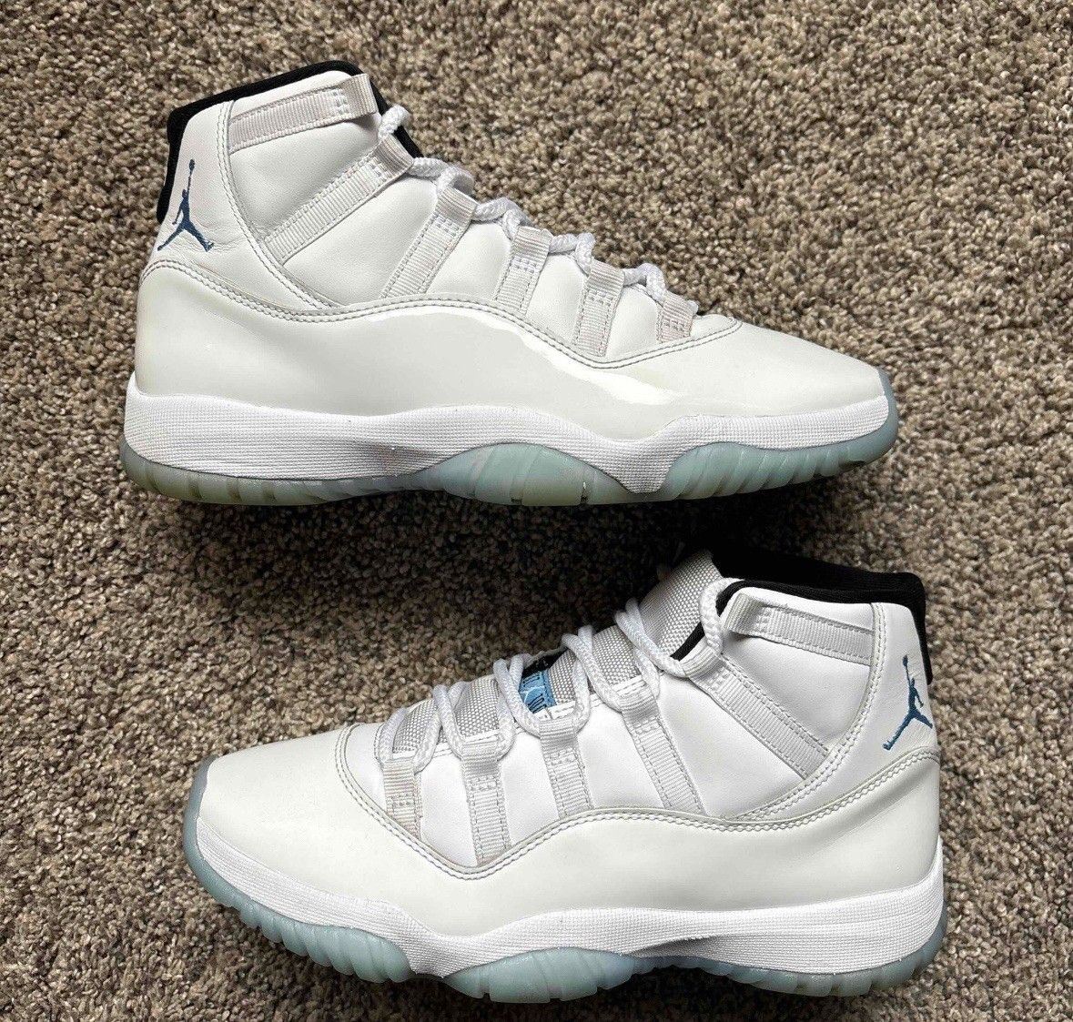 Nike Air Jordan 11 Retro 2024 Legend Blue Columbia Size 7.5 Men's (Size 9 Women)