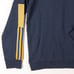 Adidas Track Jacket Men's Medium Full Zip Blue Tan Logo New Tags H56629