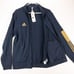 Adidas Track Jacket Men's Medium Full Zip Blue Tan Logo New Tags H56629
