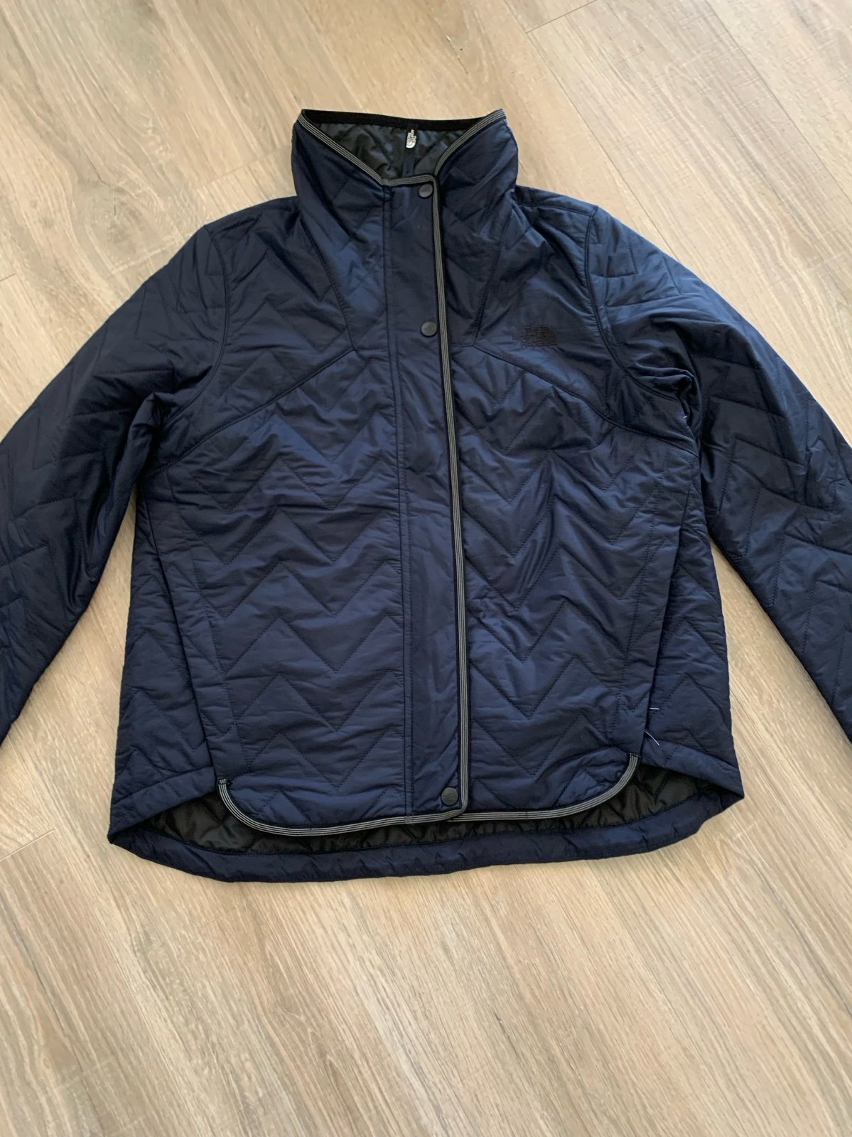 The North Face insulated Urban Explore quilted reflective trim jacket Size M