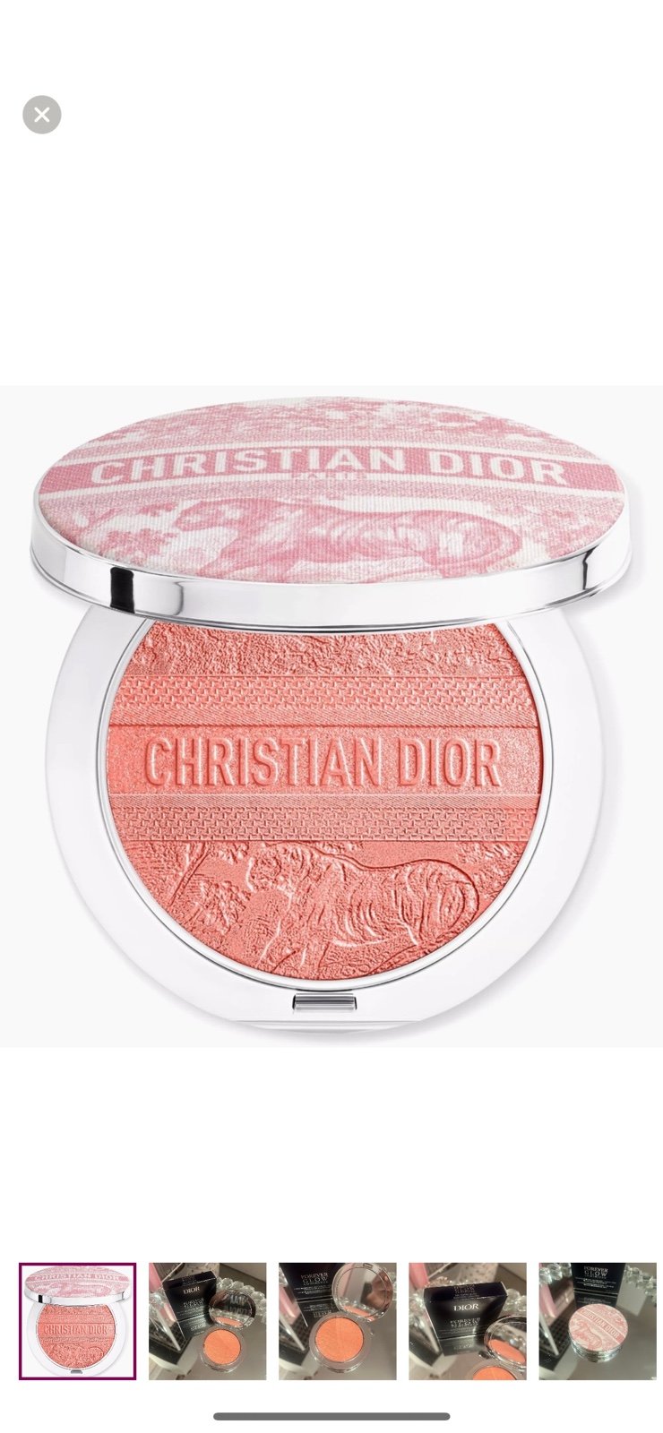 Dior Forever Glow Luminizer in 004 Coral Glow