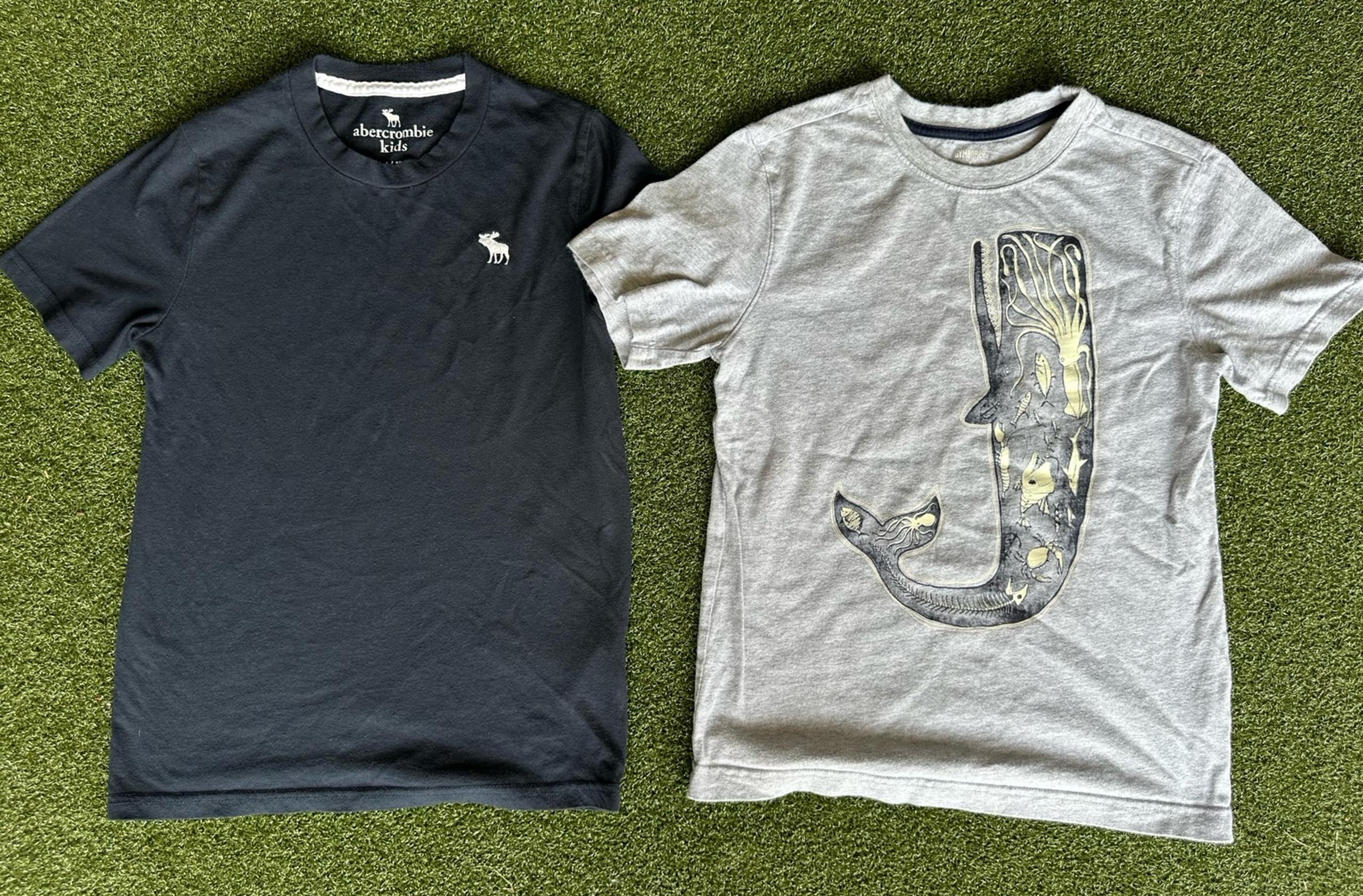 2 boys t-shirts Abercrombie & Gymboree size 8-10