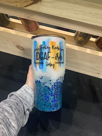 Feeling idgaf-ish tumbler