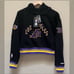 Los Angeles Lakers Pro Standard Black 23/24 City Edition Cropped Hoodie Size S