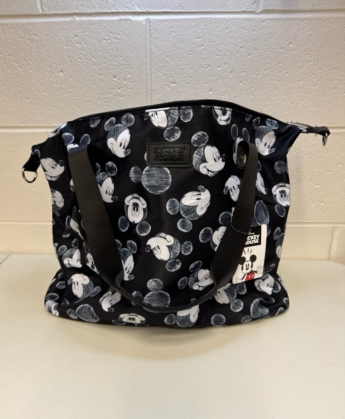 Disney Mickey Mouse Shoulder Tote Travel Bag