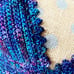 Blue Crochet Crop Top