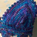 Blue Crochet Crop Top