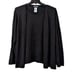 Sag Harbor Womens Size 2X Black Long Sleeve Crew Neck Cardigan Sweater H24240