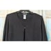 Sag Harbor Womens Size 2X Black Long Sleeve Crew Neck Cardigan Sweater H24240