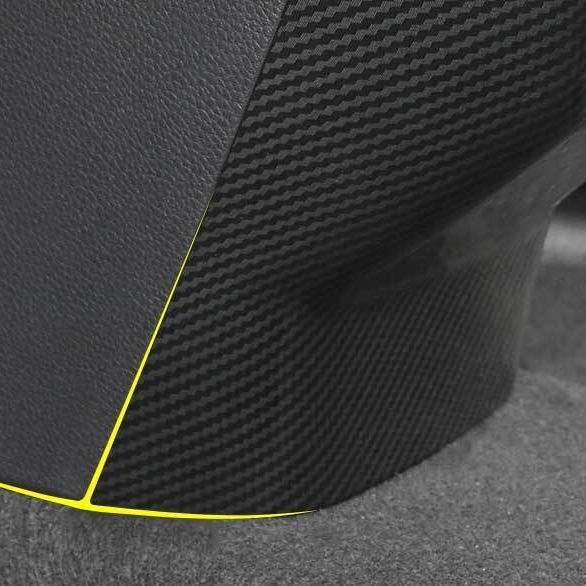 New Honda Civic 11th 2022-2024 ABS Carbon Fiber Look Rear AC Outlet Vent Cover