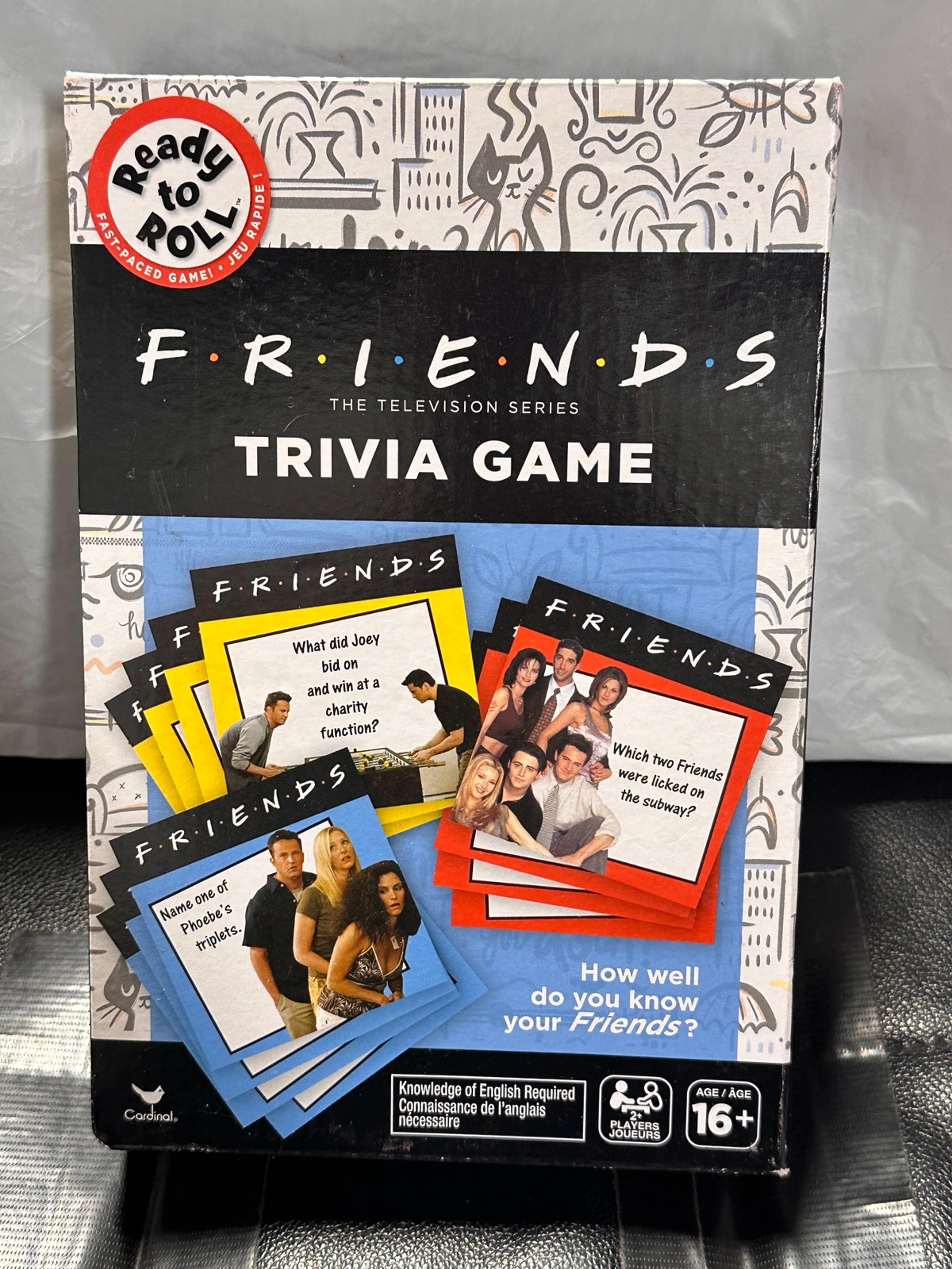 Friends The Television Series Trivia Game New in Box