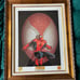 John Romita Spider-man Framed Print Dynamic Forces Marvel Limited