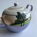 Vintage Bird and Tree Teapot - Retro Decor Gift for Mom
