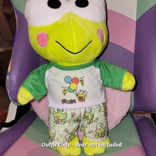 Outfit Only - Keroppi Build a Bear Custom Sanrio Hello Kitty Cinnomoroll Kawai