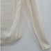 Yarn Works Vintage Cream Knit Floral Beaded Cardigan Sweater Jacket