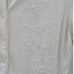 Yarn Works Vintage Cream Knit Floral Beaded Cardigan Sweater Jacket