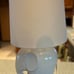 White Elephant Porcelain Table Accent Lamp With Shade 16”