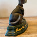 Vintage Wright Studios Large Cast Iron Hand Painted Beagle Door Stop