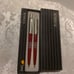 1984 Black Parker Jotter Ball Pen & Pencil Set in Parker Box. IAMAW IA of M.