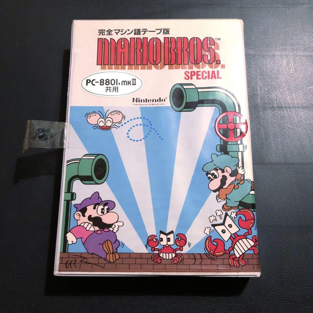 希少 箱付き】初代 マリオ ブラザーズ ファミコンソフト