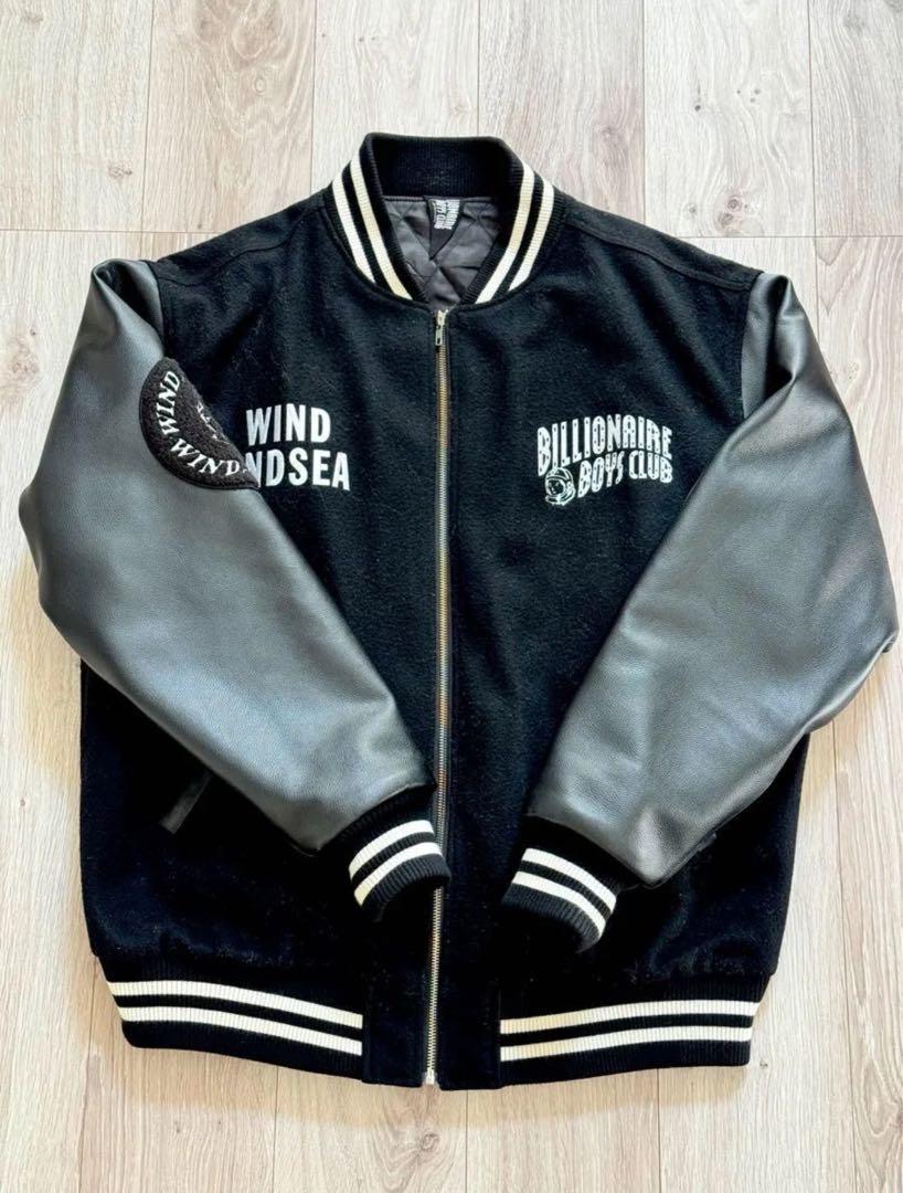 BILLIONAIRE BOYS CLUB x WIND AND SEA Stadium Jacket