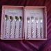 Candy Cane Appetizer Forks & Spoons Will sell separately