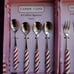 Candy Cane Appetizer Forks & Spoons Will sell separately
