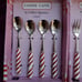 Candy Cane Appetizer Forks & Spoons Will sell separately