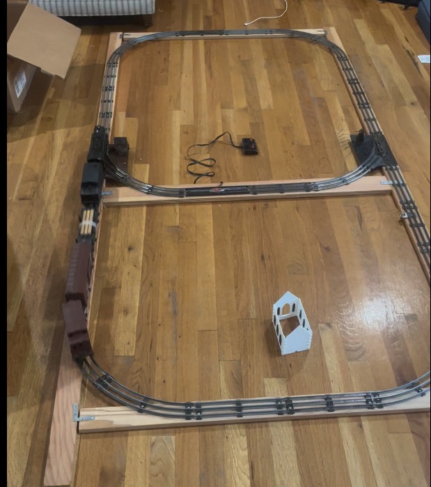 Lionel Train Track and Cars