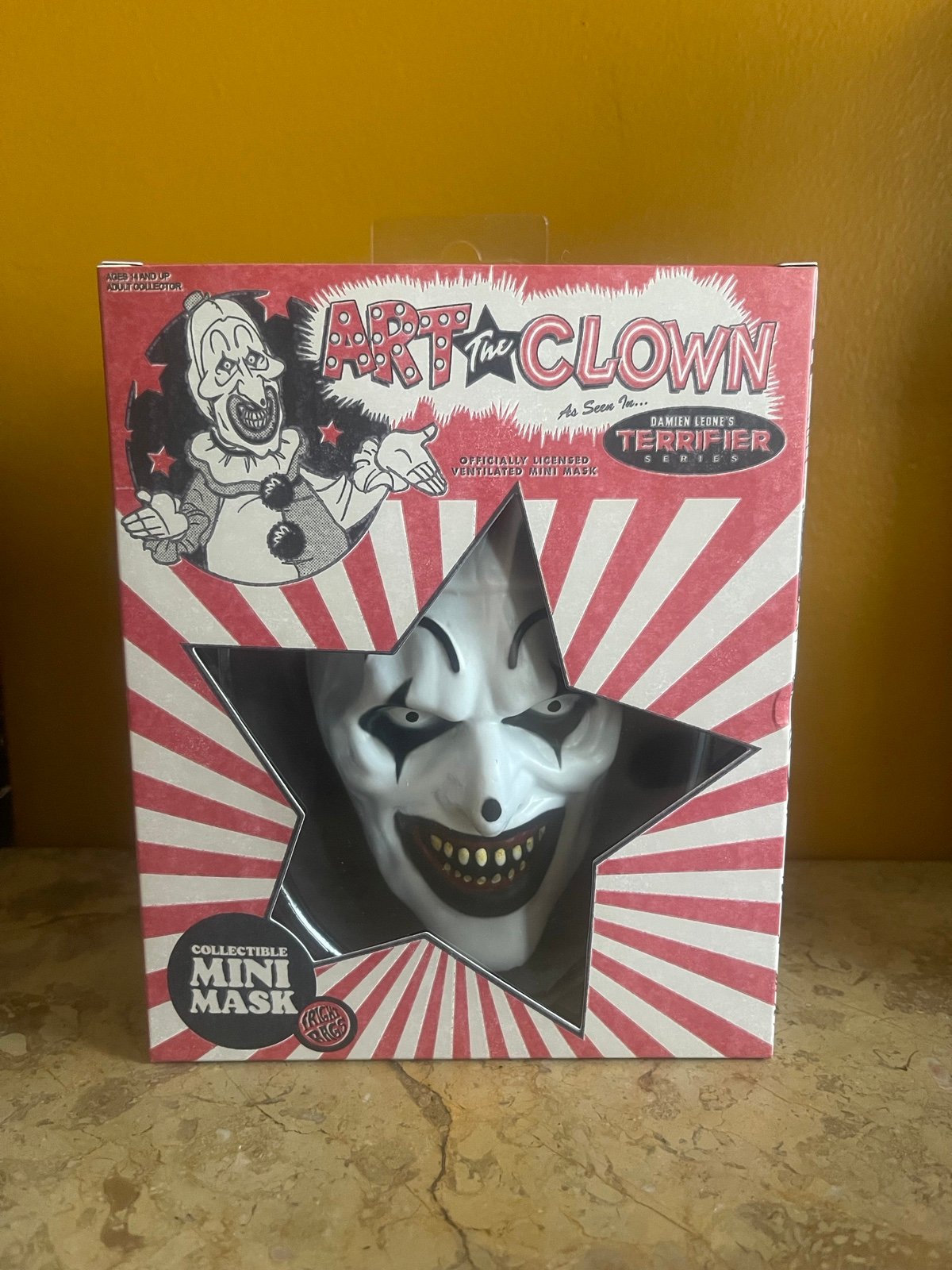 art the clown terrifier mini mask