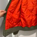 Gap Men’s Bomber Puffer Jacket Zip Up Medium Green Orange Vintage Collection