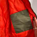 Gap Men’s Bomber Puffer Jacket Zip Up Medium Green Orange Vintage Collection