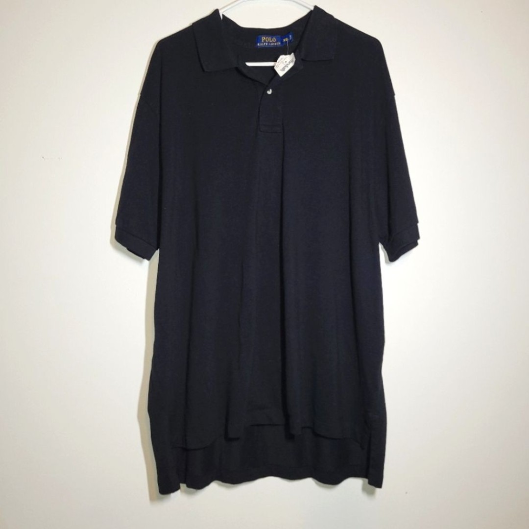New Polo Ralph Lauren Men's Black Polo Shirt XXL