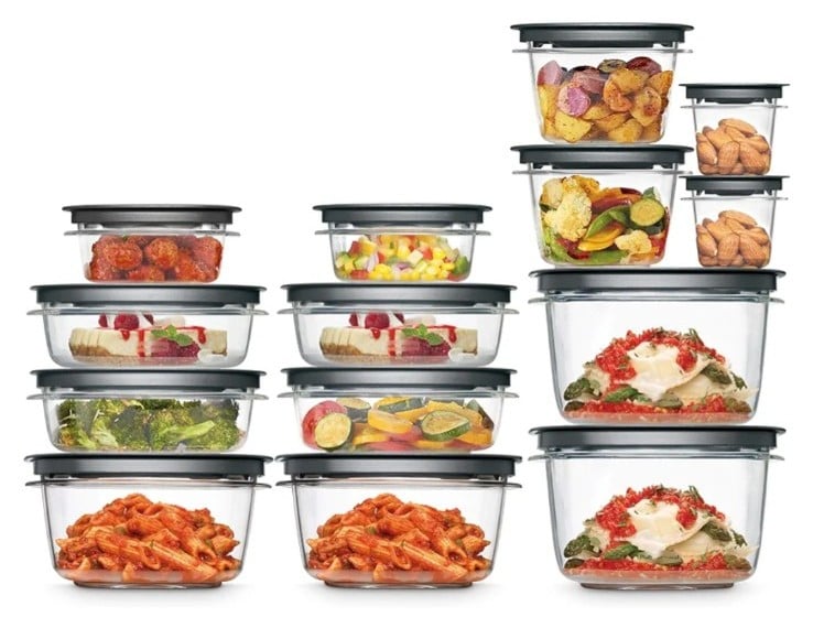 Rubbermaid Storage Set 28 Pieces