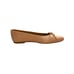 Flattered Bodi Ballet Flats Shoes Bow Tie Detail Slip On Satin Rose Size 37