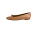 Flattered Bodi Ballet Flats Shoes Bow Tie Detail Slip On Satin Rose Size 37