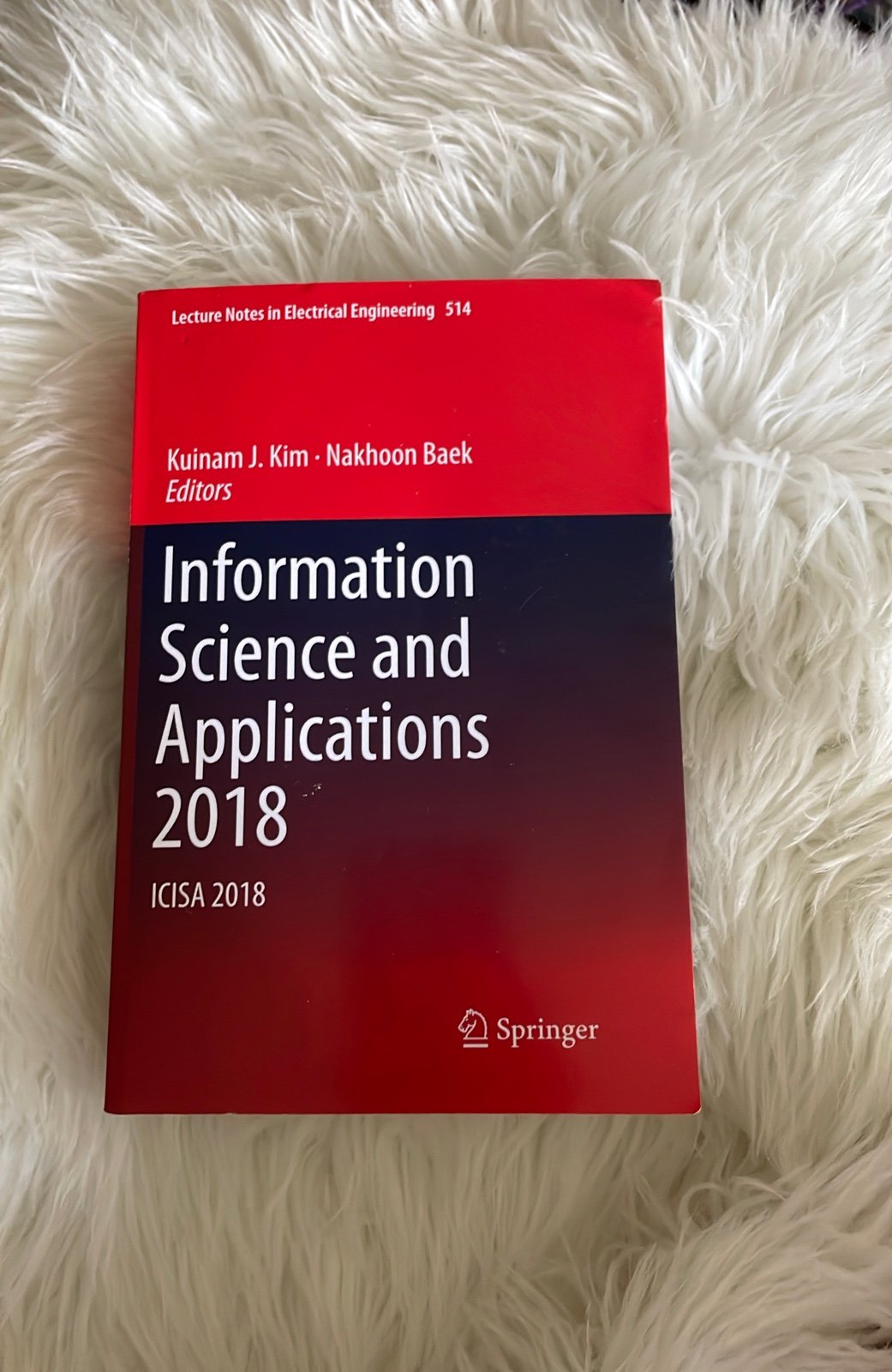 Info Science and Applications 2018 Book