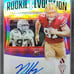 2019 Panini Passing the Torch Evolution Silver 14/50 Nick Bosa Rookie Auto RC SP
