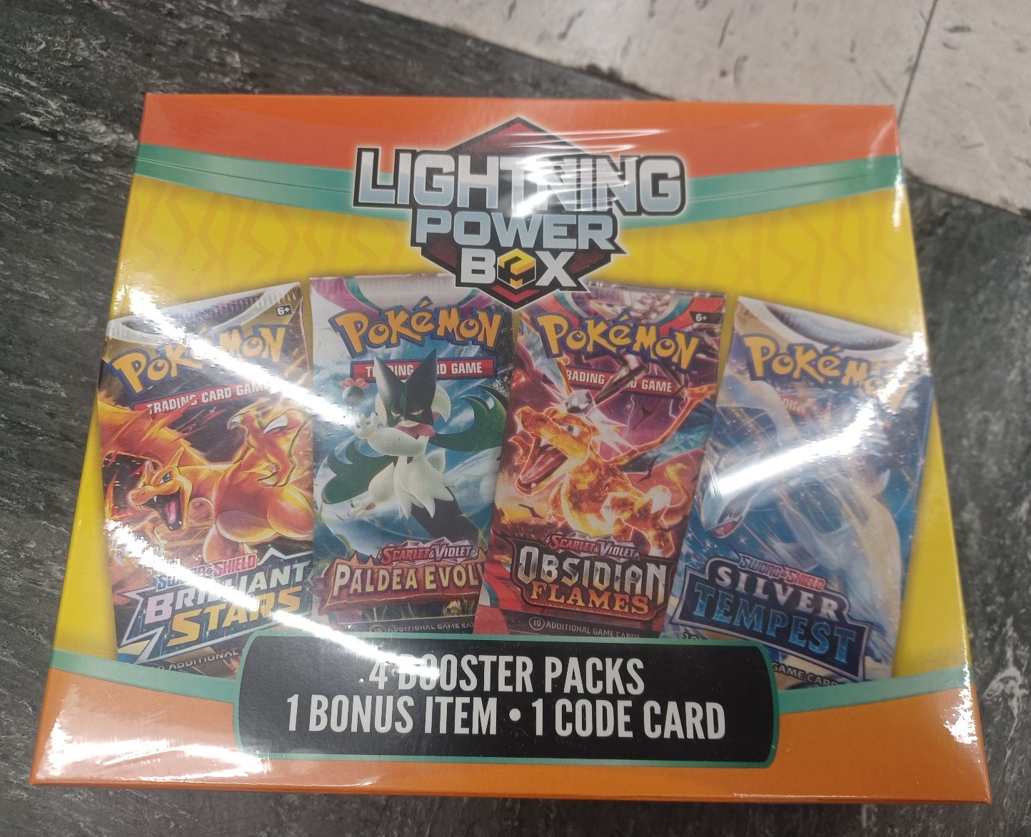 Pokemon FACTORY SEALED Mystery Power Box 2025