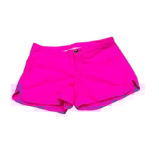 Lilly Pulitzer Women's Pink Slash Pocket Textured Adie Chino Shorts Size 00