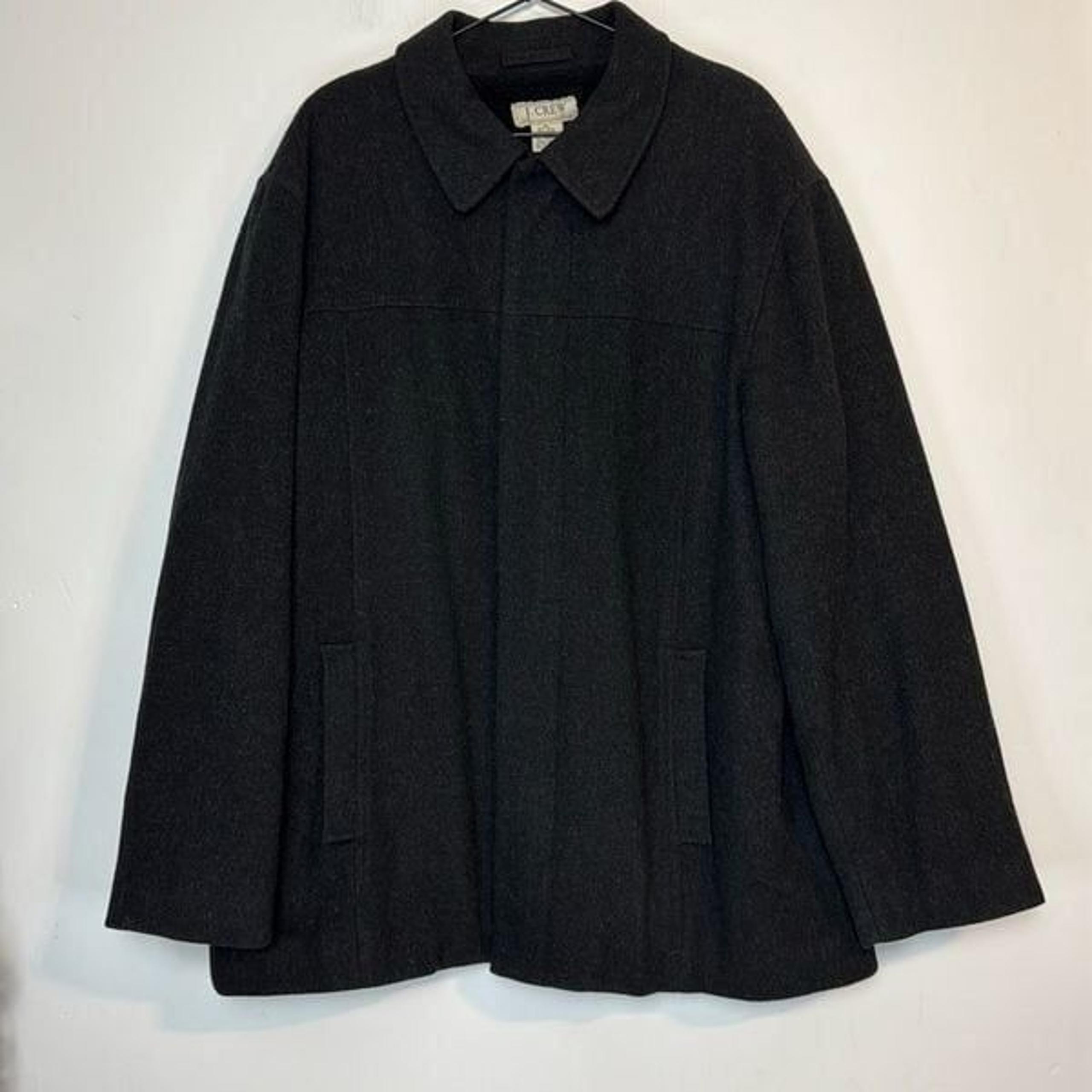 J. Crew Vintage Men's Wool Blend Zip Up Jacket XL