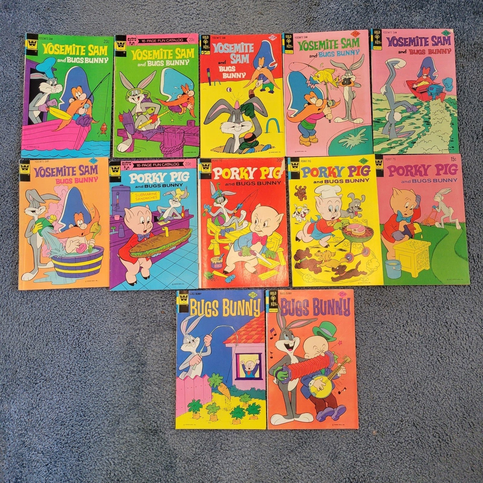 Bugs Bunny Comic lot