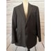 NWOT Lands End Suit Coat Blazer Sport 44R 44 Regular 100% Wool Lined Striped Men