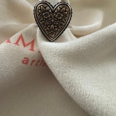 James Avery Heirloom Heart Ring